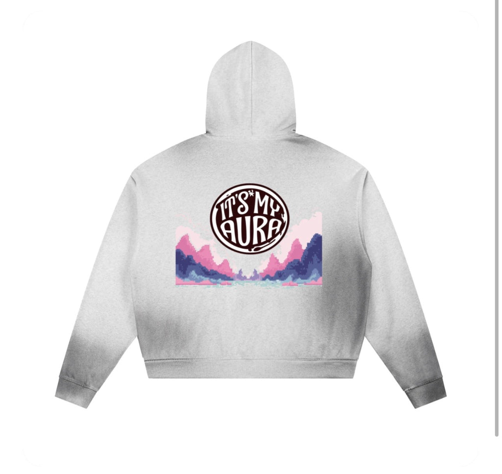 Sun fade Zip Hoodie